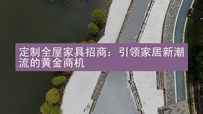 定制全屋家具招商：引领家居新潮流的黄金商机